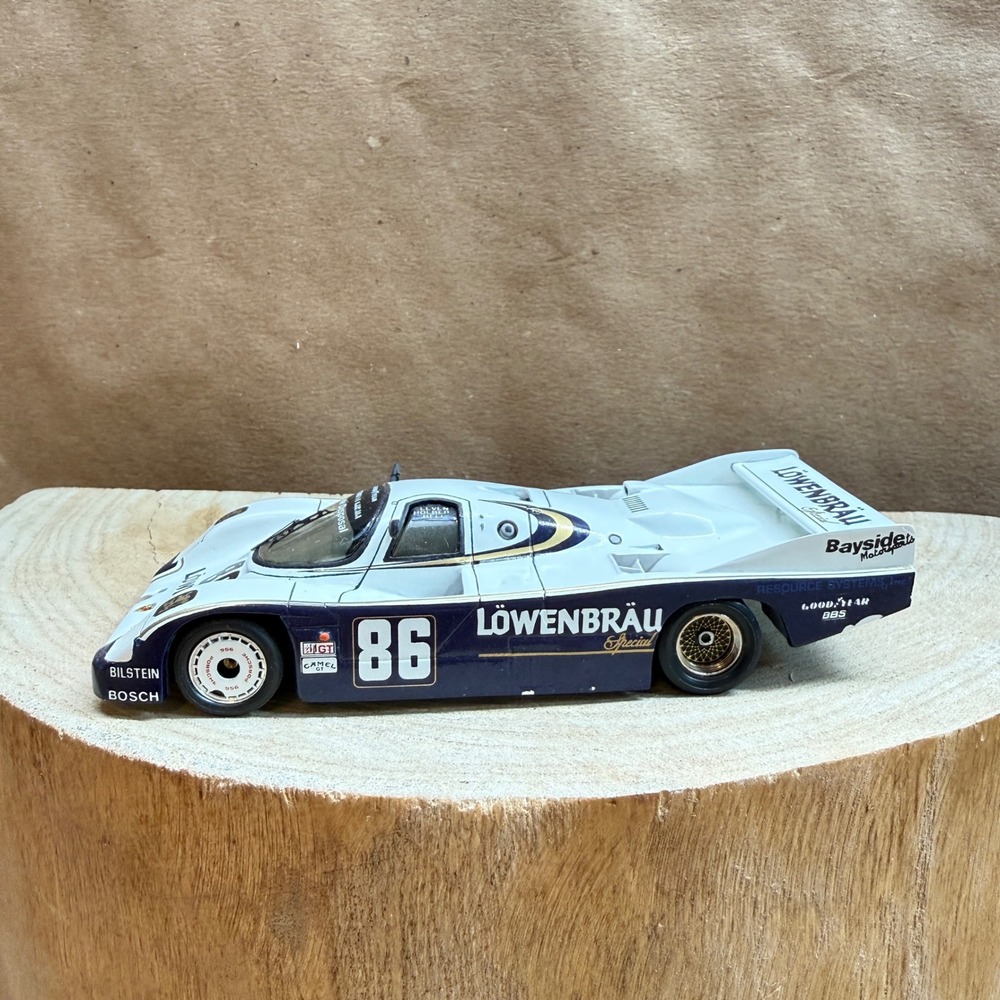 Starter Resin 1:43 Porsche 962 Lowenbrau IMSA 1984 Pro Built Signed Al Holbert